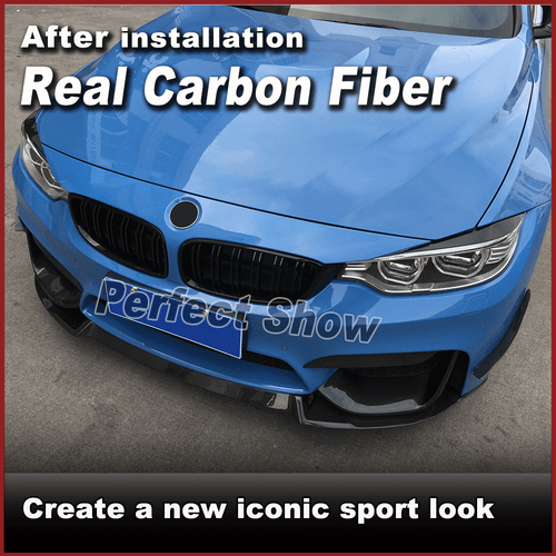 Embellecedores de faros de carbono para BMW Serie 4 F82 F83 M4 F32 F33 F36 y Serie 3 F80 M3 malo - Imagen 3 de 11
