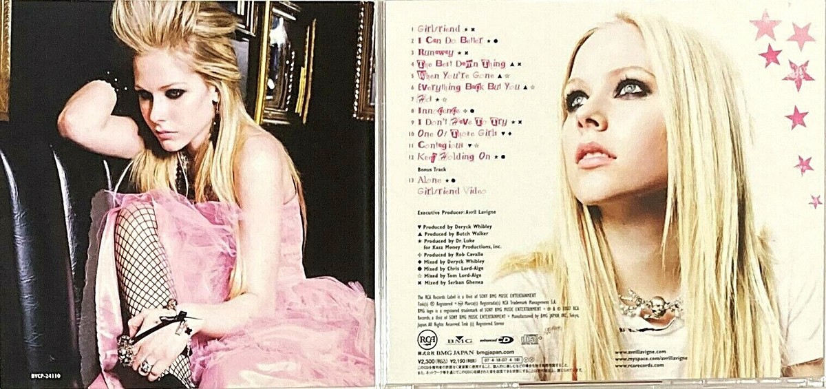 Avril Lavigne CD The Best Damn Thing 2Post Cards Bonus Video Avril Lavigne CD The Best Damn Thing 2Post Cards Bonus Video