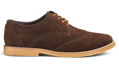 Brogues Schnürschuhe Herren 7 Jacamo Smart Freizeit Oxford Formell Arbeit Hochzeit