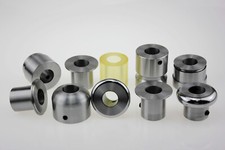 Bead Roller Forming Dies Set 9 Cr12steel 1 Polyurethane Roll Tipping 22mm shaft 