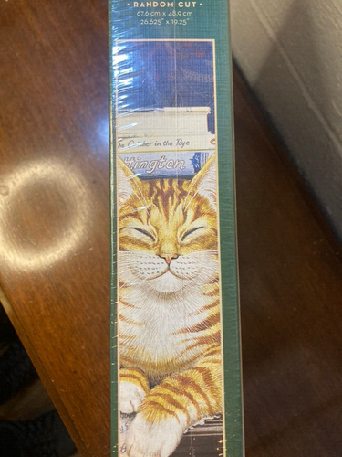 Cobble Hill 1000 Piece Geoffrey Tristram  MARMADUKE  Random Cut Puzzle Cat New - 第 4/8 張圖片