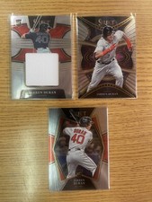 2022 Select Jarren Duran Premier Level Phenomenon Jersey RC X3 Red Sox Hot $ Lot