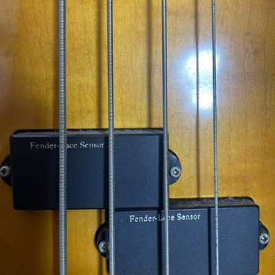 fender japan PBAC-100FL w/Hard Case Free Shipping From Japan