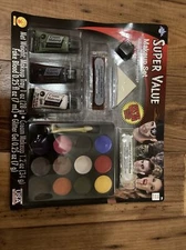 Rubies Super Value Cream Makeup Set Fake Blood Costume 20 Piece Set New 