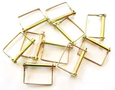 10 GOLIATH INDUSTRIAL 3/8" SQUARE CANOPY PTO TRAILER HITCH PINS SCPTC38 AWNING