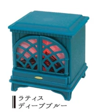 J Dream Gashapon Mini Fireplace LED  - No.4 Aqua Blue