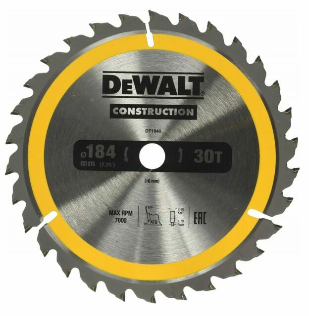 DeWalt DT1940QZ Circular Saw Blade for sale online eBay