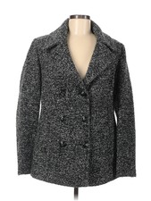 Jason Kole Women Gray Coat M