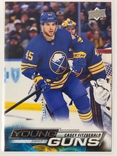 2022-23 Upper Deck #498 Casey Fitzgerald YG RC