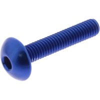 Linsenschraube Jmp Bolt M5X0,8Mm 25Mm Aluminium Blau