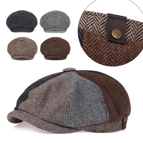 Cappello Peaky Blinders Newsboy Cappello piatto Italia Cappello Peaky Blinders Newsboy Cappello piatto Italia