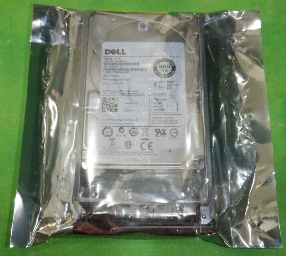 Dell 02RR9T 2RR9T 900 GB 10K RPM 6Gb/s 2.5" SAS HD with Gen 12 caddy  NEW - Image 2 of 4