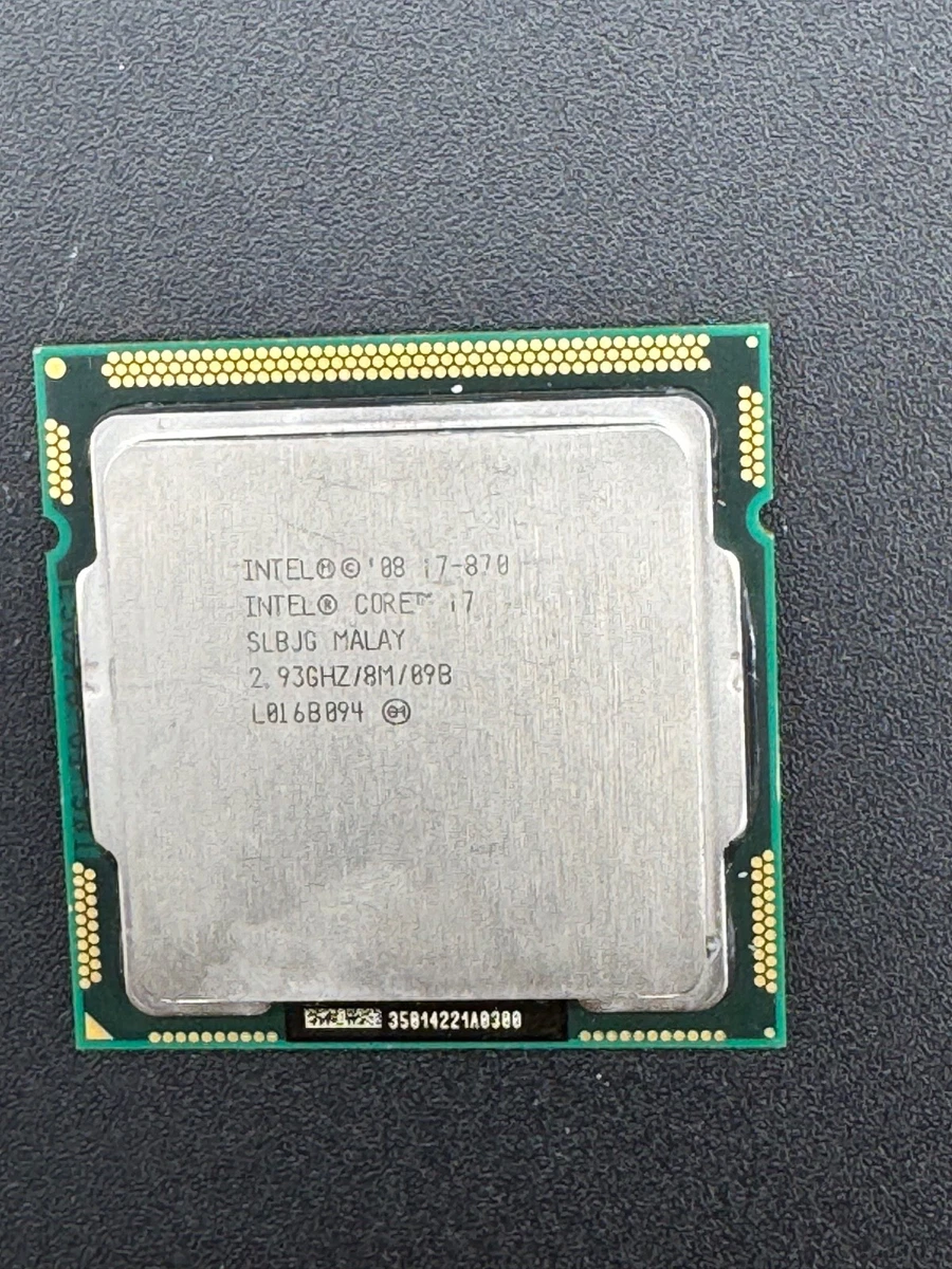 Intel Core i7-870 Core i7 1st Gen. CPUs Core for sale | eBay