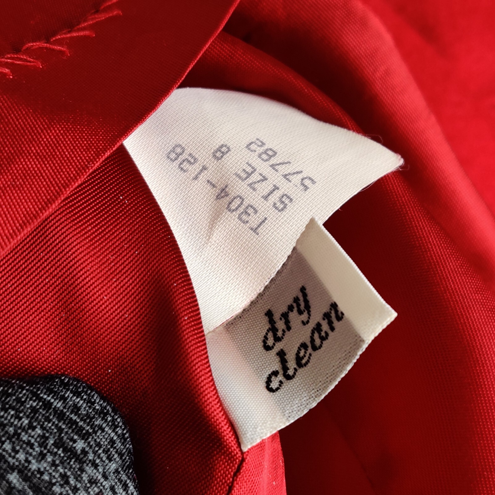 Pendleton Women Blazer 8 Solid Red Button Up Wool - image 13