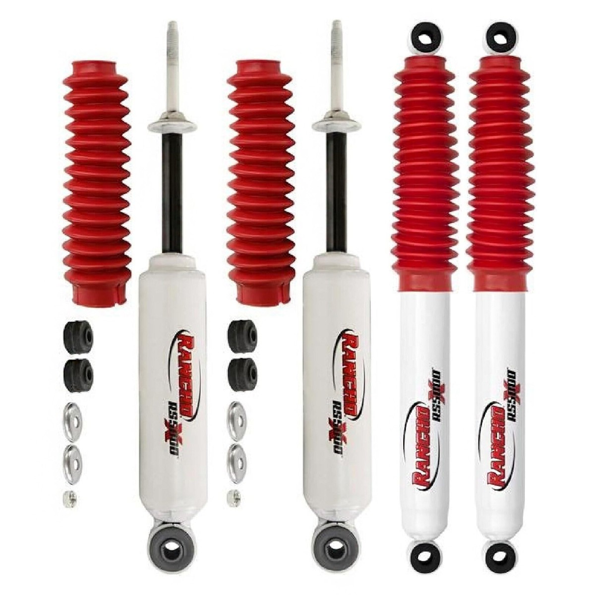 86-04 Nissan D21 Frontier Rancho RS5000X Front & Rear Shock