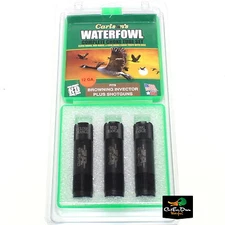 CARLSON'S BROWNING INVECTOR PLUS 12GA EXTENDED 3 PACK WATERFOWL CHOKE TUBE SET