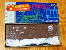 Roundhouse HO #1801 (Rd #90928) Seaboard 50' Waffle Box Car (kit)