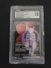 2025 Pokemon Team Rocket’s Mewtwo ex 213/182 Destined Rivals CGC 10 EN
