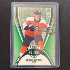 🔌IU 2025-26 UD ALLURE HOCKEY GREEN QUARTZ /99 RC KARSEN DORWART #120
