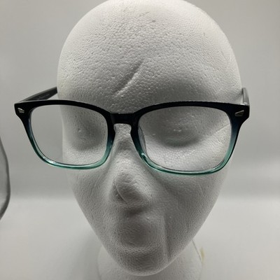 Cyxus Eyeglass Frame 8082 T32 53-15 140 Black/Teal