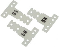 Kyosho MZW437 - Mini-Z FRP Rear Suspension Plate Set 0.5mm