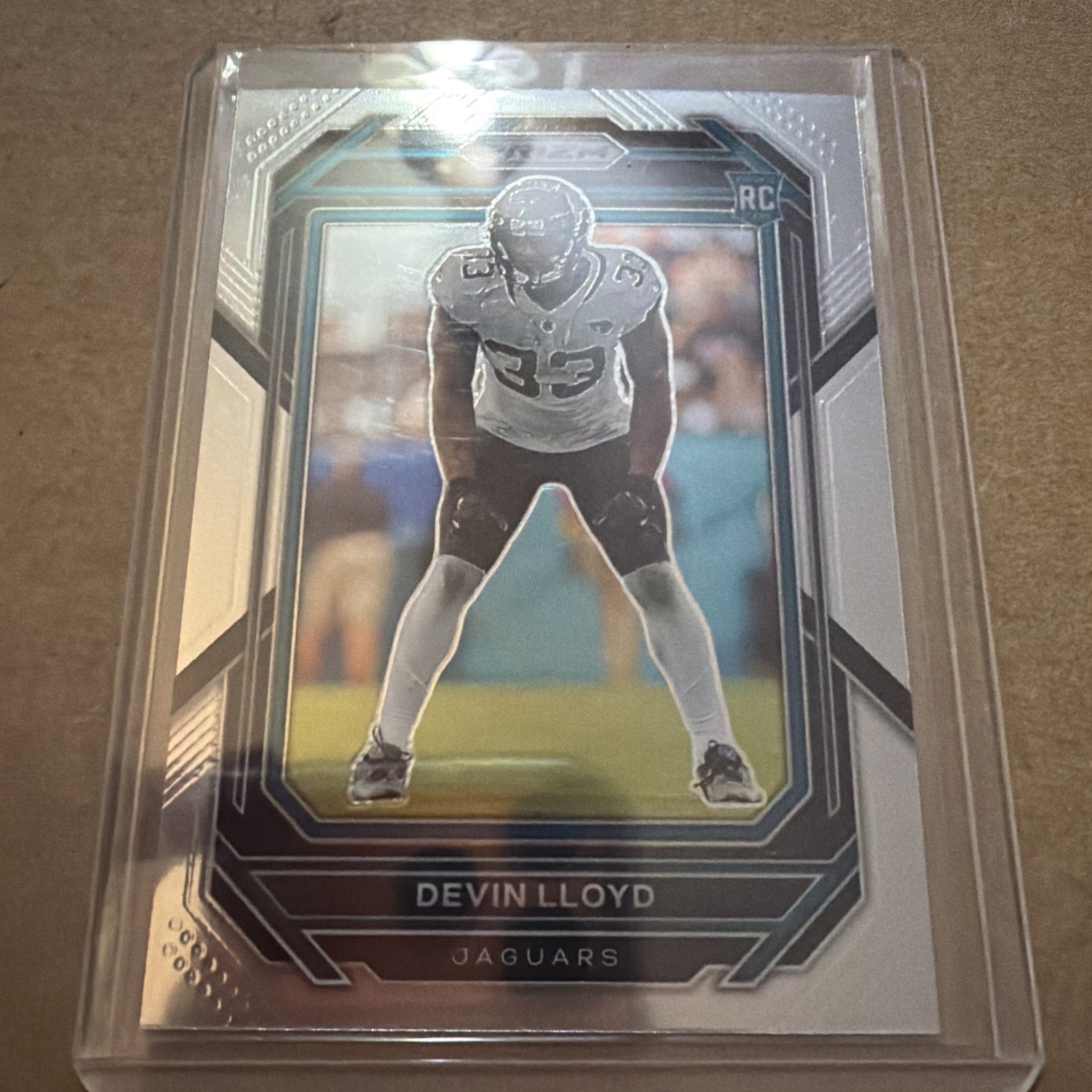 2022 Panini Prizm - Rookies Devin Lloyd #376 Silver Prizm (RC)