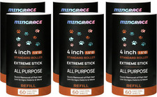 4 Inch Lint Roller Refills Pack of 6 for PetLovers Evercare Gain, 360 Sheets