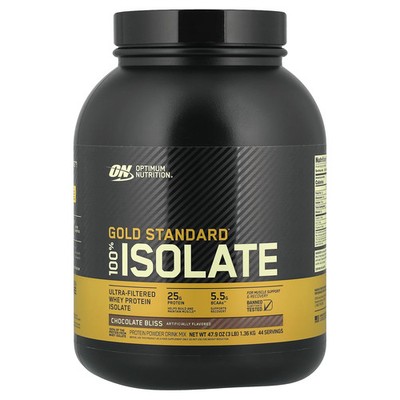 Gold Standard  100% Isolate, Chocolate Bliss, 3 lb (1.36 kg)