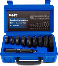 Bearing Press Kit, 10Pc Bearing Race and Seal Driver Set with Seal Driver and 9 