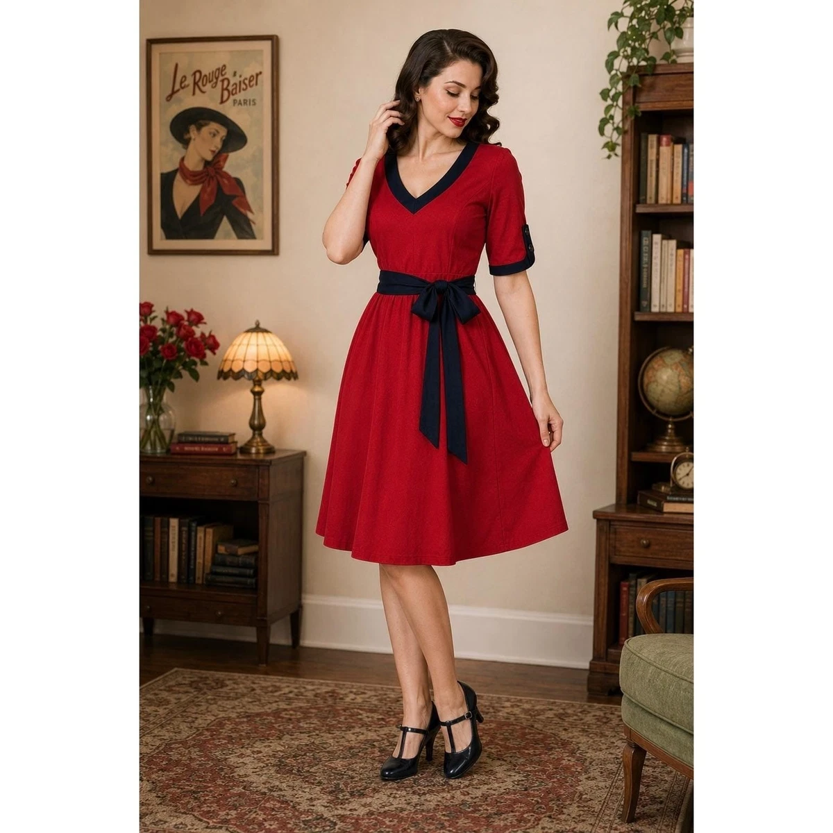 eshakti red dress My Latest Eshakti Dress  thesimplehaus