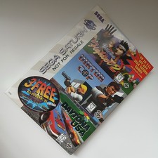 New Sega Saturn 3 Free Games Pack Virtua Fighter 2  Virtua Cop Daytona USA