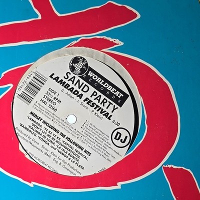 Sand Party   Lambada Festival (Worldbeat 12'' DJ Promo Vinyl Record)