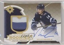 2019 Ultimate Collection Rookies Gold 10/99 Tier 1 Ville Heinola Patch Auto y5d