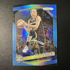 2025 Panini Prizm WNBA Allie Quigley Carolina Blue Prizm /125 #80