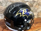 Ray Lewis Baltimore Ravens Autographed Full Size Helmet Speed Flex Beckett COA