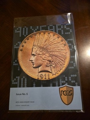 PCGS Insider Magazine Issue #5 40th Anniversary January February 2026 Sealed