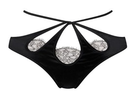 AGENT PROVOCATEUR Robyn Silk Satin Brief Size AP 4 NEW