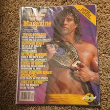WWF Wrestling Magazine December 1990~Texas Tornado~Legion Of Doom~Jake the Snake
