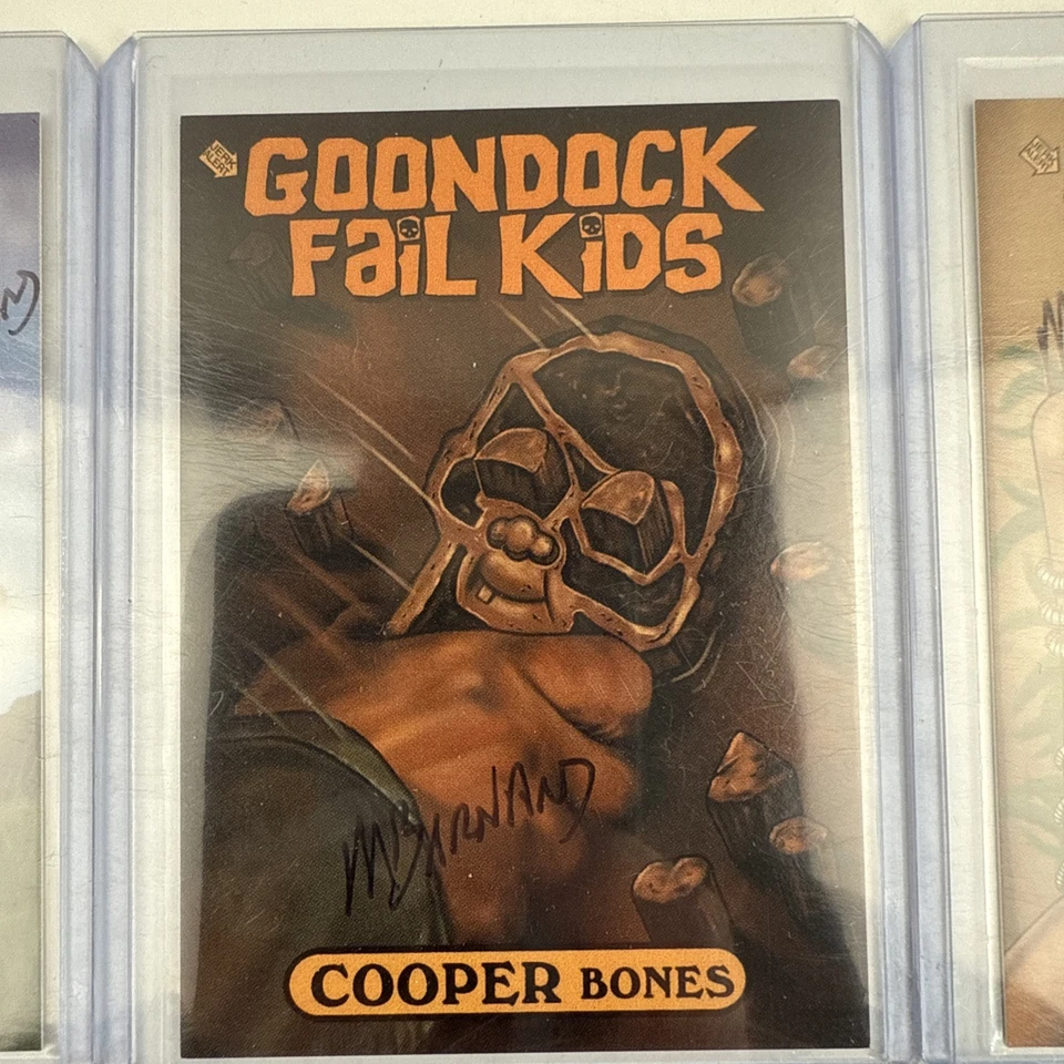 Goondock Fail Kids The Goonies Parody Set de 13 Michael Barnard Autografiado Foto 3 de 4