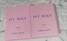 Giorgio Armani My Way Nectar Eau De Parfum Spray Samples Lot Of 2 New