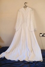 1970’s Vintage Bridal Style Prairie Dress