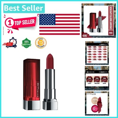 Color Sensational Hydrating Matte Lipstick in Divine Wine - Bold Elegance