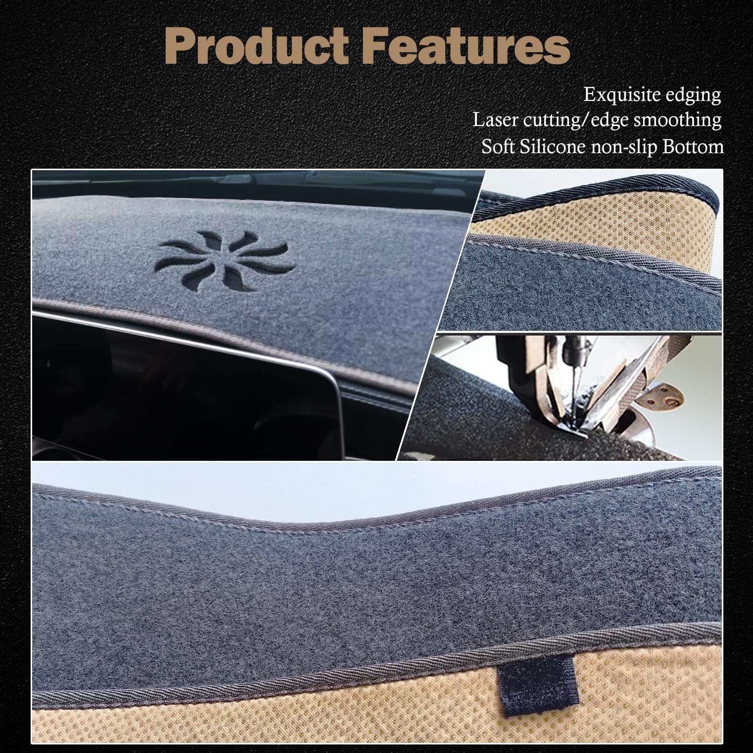 KEYOOG Dashboard Cover Dash Mat Fit for 1986-1981 Chevy/G-MC C10 C20 C30 K10 K20