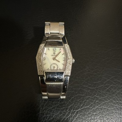 Croton Women's Stainless Steel Diamond Quartz Watch Gorgeous!