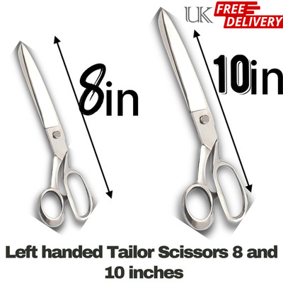 Linkshänder Stoffscheren Set 8'' & 10'' | Schneiderei, Nähen & Lederschere