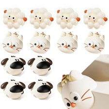 12 Pack Cute Animal Corner Guards - Soft Silicone Edge Protectors for Tables,...