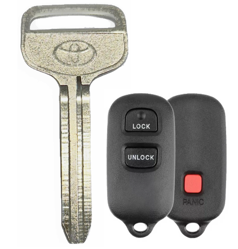 Tr47 Key 1999 - 2003 Toyota 4Runner TR47 KEY + Keyless Remote PN: 89742-42120 ...