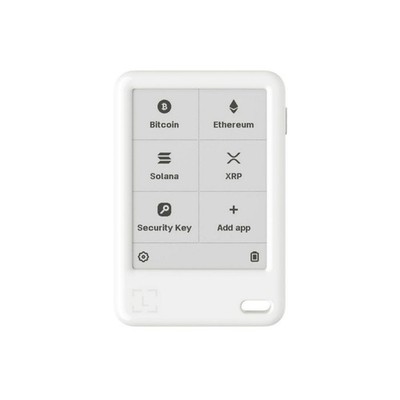 LEDGER SAS Nano Gen5 White + Recovery Key Krypto Wallet