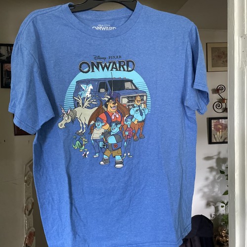 Disney Pixar ONWARD Short-Sleeve T-Shirt Kids Size X Large Blue