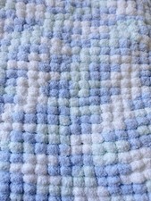 Beautiful Large Pram Baby Pompom Blanket